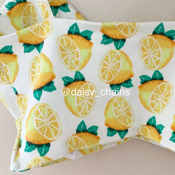 Kimchi Blue Lemon Print Crop Top - Picture 7 of 7